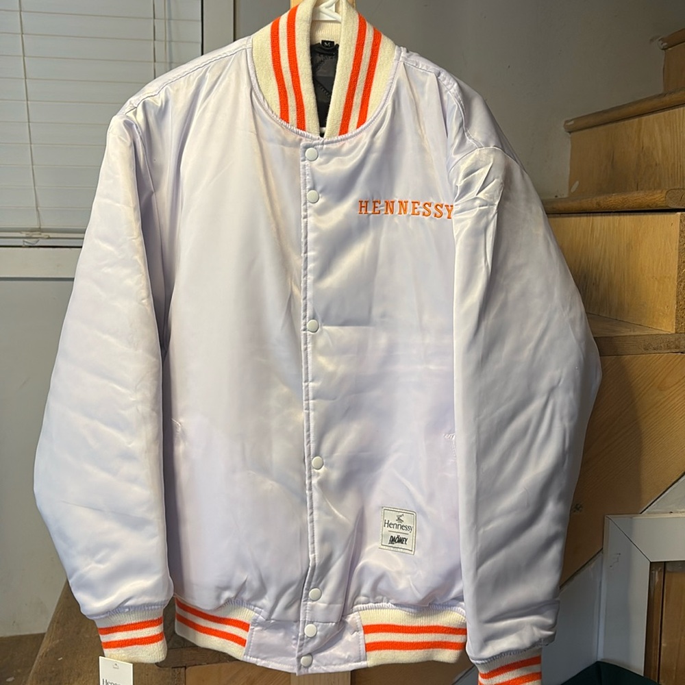 Hennessy x Daömey White Cognac Jacket Mens Size Medium, New with Tags